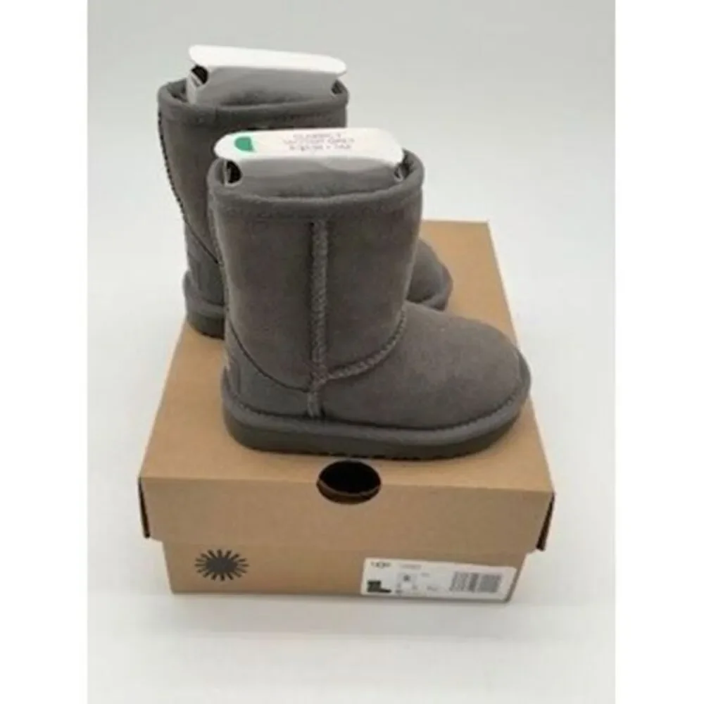 UGG Classic Short Gray Toddler Boots‎ Size C6